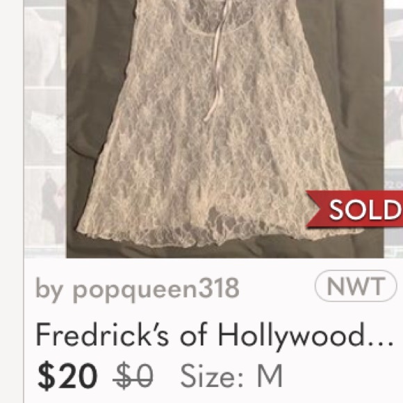 Fredrick’s Of Hollywood satinvlace lingerie teddy - Picture 14 of 16